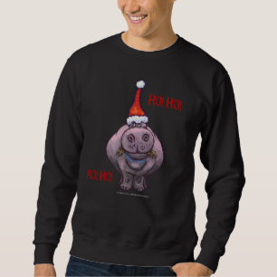 Hippopotamus Kerstmis Trui