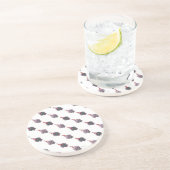 Hippopotamus Kerstmis Zandsteen Onderzetter (Zijkant)