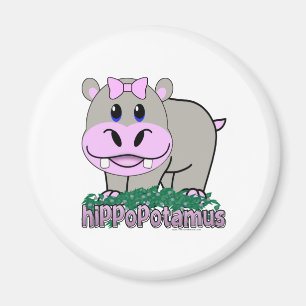 Hippopotamus Magneet