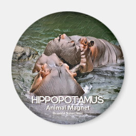 Hippopotamus Magneet