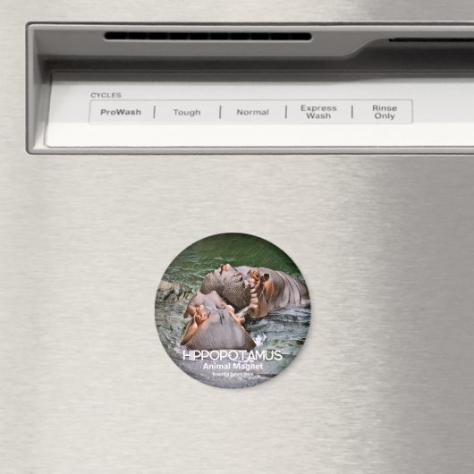 Hippopotamus Magneet (Insitu (Vaatwasser))