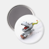 Hippopotamus Magneet (Voorkant / Achterkant)