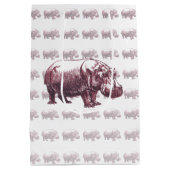 Hippopotamus Medium Cadeauzakje (Achterkant)