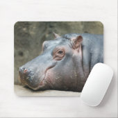 Hippopotamus mousepad muismat (Met muis)