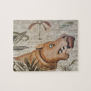 Hippopotamus, nijlmozaïek, Huis van de Faun Legpuzzel