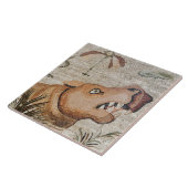 Hippopotamus, nijlmozaïek, Huis van de Faun Tegeltje (Zijkant)