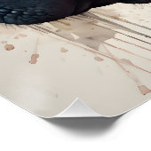 Hippopotamus nr. 2 Glanzend Poster (Hoek)