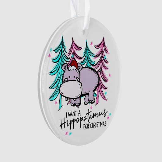 Hippopotamus Ornament (voorkant)