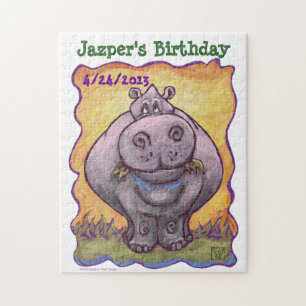 Hippopotamus Party Center Legpuzzel