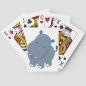 Hippopotamus Pokerkaarten (Achterkant)