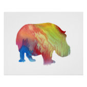 Hippopotamus Poster (Voorkant)