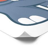 Hippopotamus Poster (Hoek)