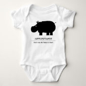 Hippopotamus Romper (Voorkant)