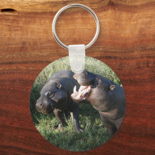 Hippopotamus Sleutelhanger (Voorkant)