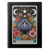 Hippopotamus Spirit Tarot Kaart Notitieboek (Voorkant)