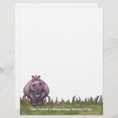 Hippopotamus Stationery (Voorkant / Achterkant)