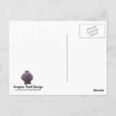 Hippopotamus Stationery Briefkaart (Achterkant)