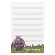 Hippopotamus Stationery