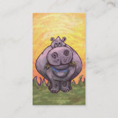 Hippopotamus Stationery Visitekaartje (Achterkant)