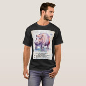 Hippopotamus T-shirt (Voorkant volledig)
