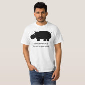 Hippopotamus T-shirt (Voorkant volledig)