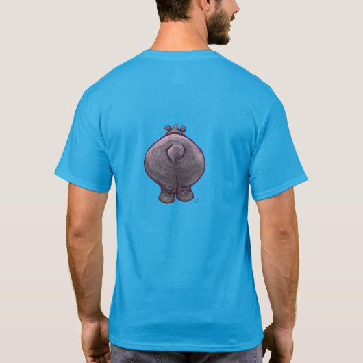 Hippopotamus T-Shirts (Achterkant)