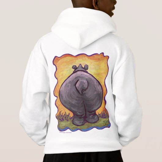 Hippopotamus T-Shirts (Achterkant)