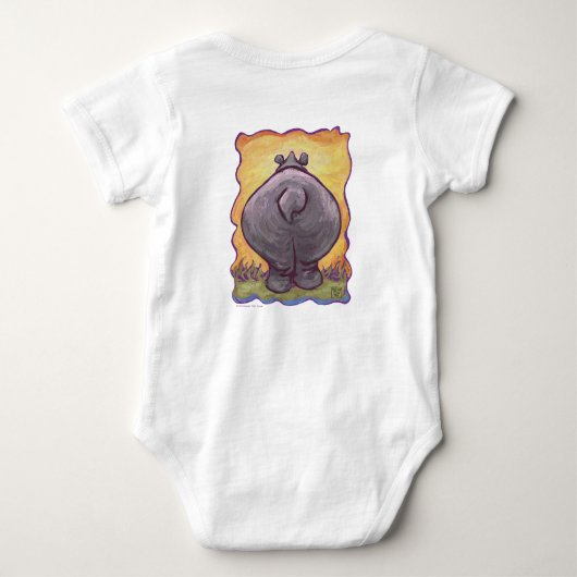 Hippopotamus T-Shirts (Achterkant)