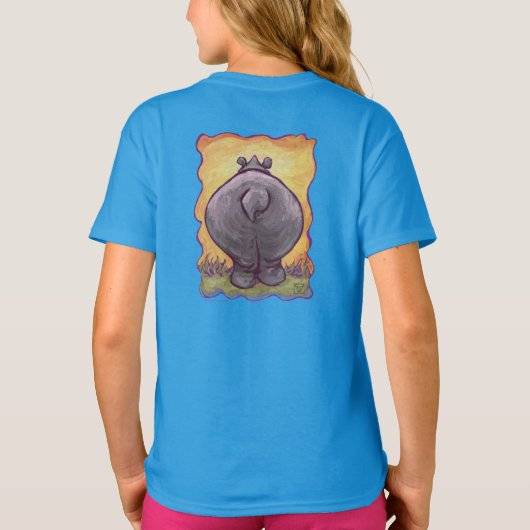 Hippopotamus T-Shirts (Achterkant)