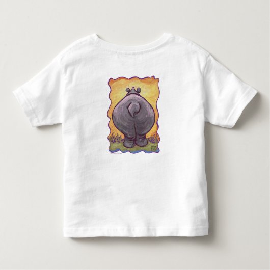 Hippopotamus T-Shirts (Achterkant)