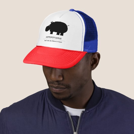 Hippopotamus Trucker Pet (In situ)