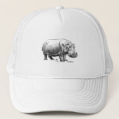 Hippopotamus Trucker Pet (Voorkant)