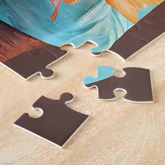 Hippopotamus Vakantie Legpuzzel (Zijkant)