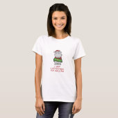 Hippopotamus voor Kerstmis - Cute Hippo Design T-shirt (Voorkant volledig)