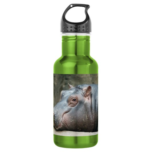 Hippopotamus Waterfles (Voorkant)