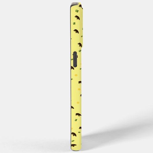 Hippopotamuspatroon Case-Mate iPhone Case (Achterkant / Rechts)