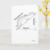 HIPPOPOTENUSE-kaart van Sandra Boynton Kaart (Gele Bloem)