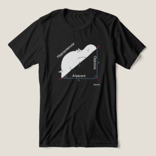 HIPPOPOTENUSE T-shirt van Sandra Boynton