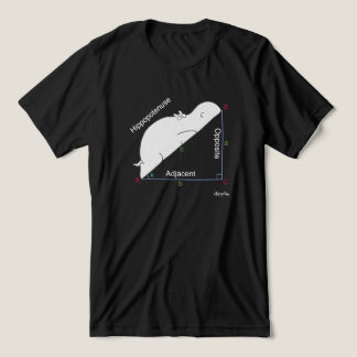 HIPPOPOTENUSE T-shirt van Sandra Boynton