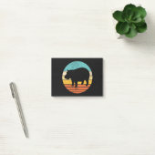 Hippopotomas Retro Sun Post-it® Notes (Kantoor)