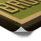 Hippos bij Brookfield Zoo Information WPA Poster (Hoek)