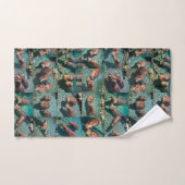 Hippos bij Play: A Pond Paradise Handdoek (Handdoek)