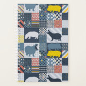 Hippos Faux Quilt Planner (Voorkant)