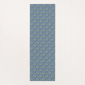 Hippos Faux Quilt Yogamat (Achterkant)