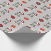 Hippos Holiday Cadeaupapier (Hoek)