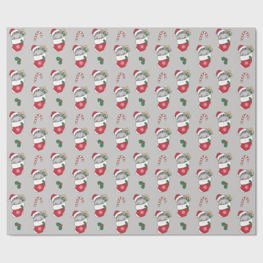 Hippos Holiday Cadeaupapier (Vlak)