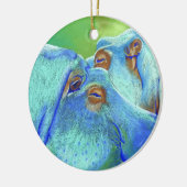 Hippos Keramisch Ornament (Links)