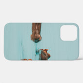 HIPPOS KOELEN UIT IN DE DAM Case-Mate iPhone CASE (Achterkant (horizontaal))