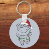 Hippos-Sleutelhanger voor winterdieren met hippo-K Sleutelhanger (Voorkant)