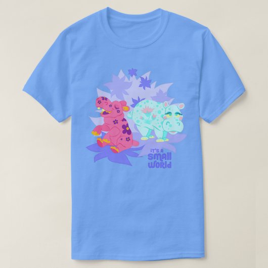 Hippos uit de kleine wereld t-shirt (Design voorkant)